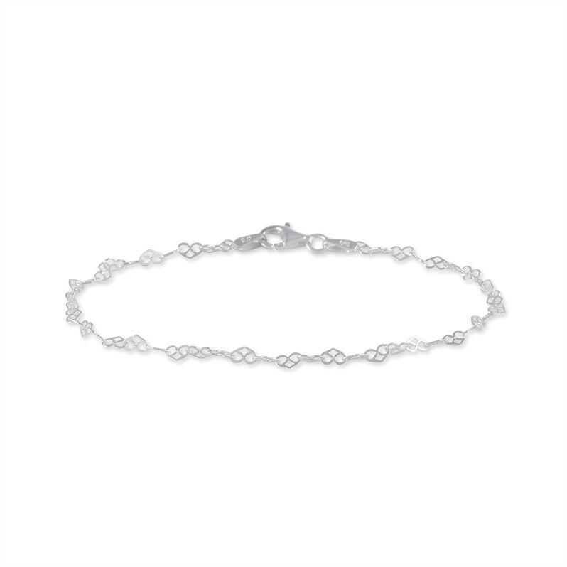 Bracelet Wera Argent Blanc - Spannringe Damen | OROVIVO
