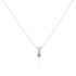 SVETA Damen Collier Silber 925 Zirkonia Wei&szlig; 0,09 ct B 1 mm