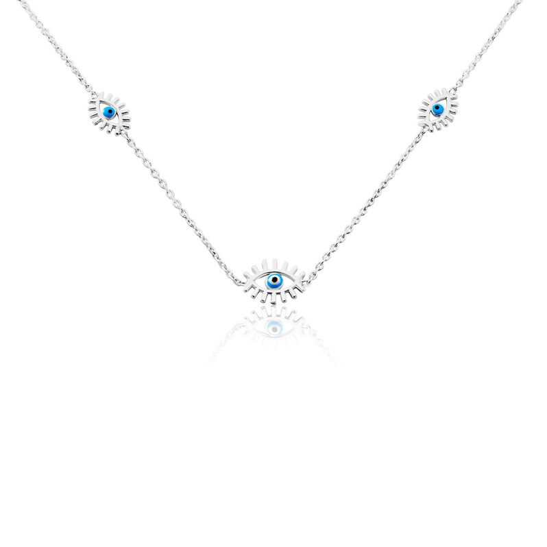 Collier Parad'eyes Argent Weiss - Spannringe Damen | OROVIVO