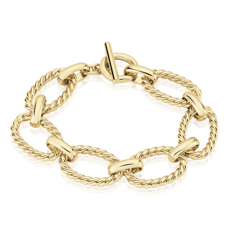 Damen Armkette Messing Gold plattiert - Armbänder Damen | OROVIVO