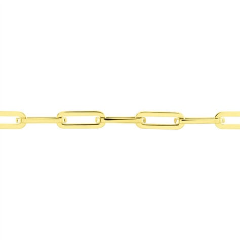 LILIANA Damen Kette Edelstahl vergoldet B 7 mm - Halsketten Damen | OROVIVO