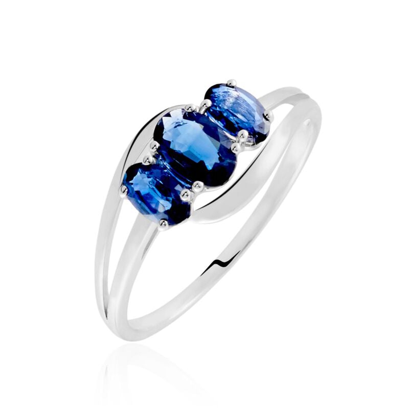 Bague Or Weiss Jaire Saphir - Spannringe Damen | OROVIVO
