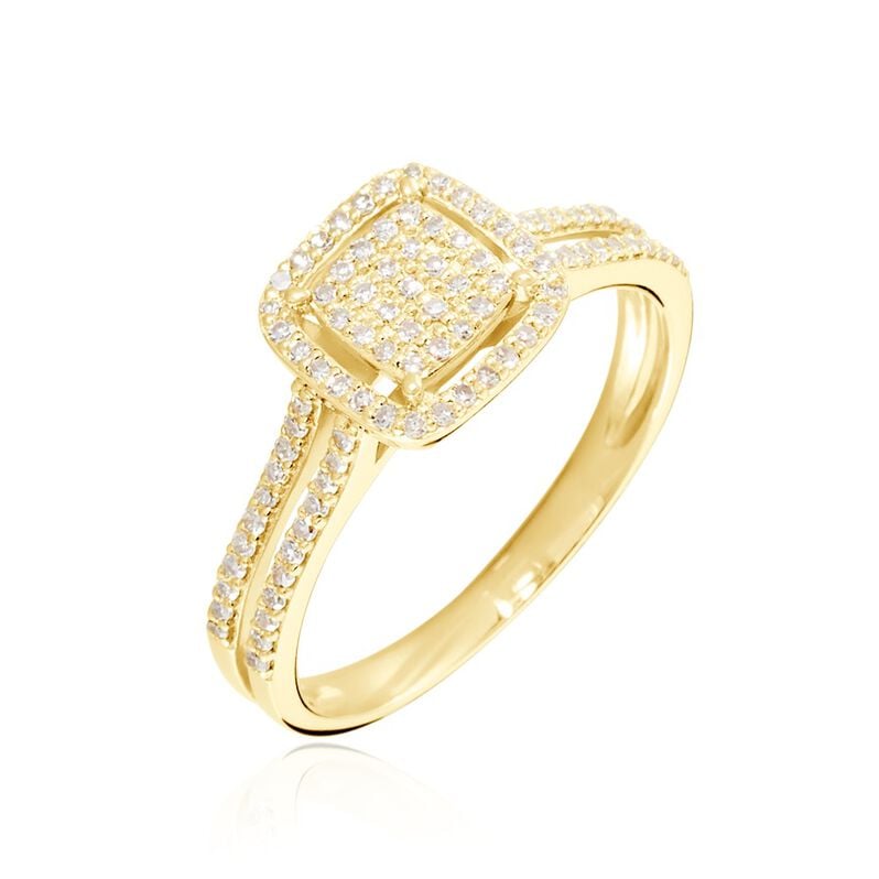 Bague Zenaba Or Jaune Diamant - Spannringe Damen | OROVIVO