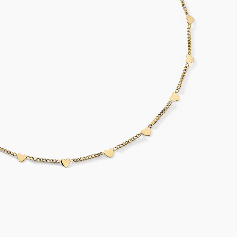 Collier Acier Jaune - Spannringe Damen | OROVIVO