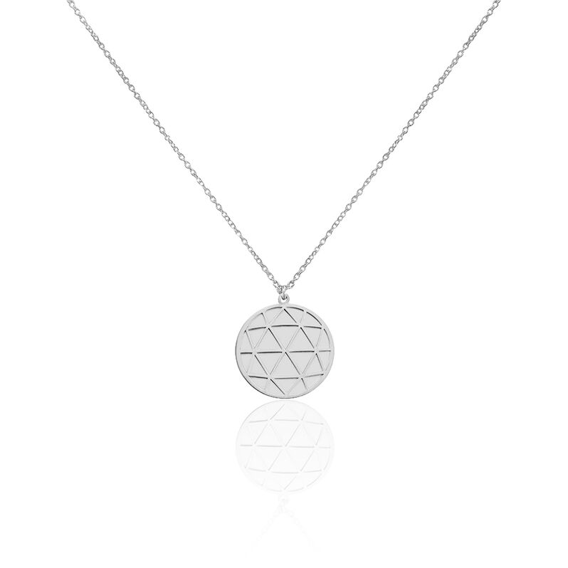 Collier Adelaida Argent Blanc - Spannringe Damen | OROVIVO