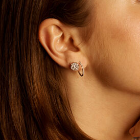 Damen Creolen Messing Gold plattiert 12mm - Creolen Damen | OROVIVO