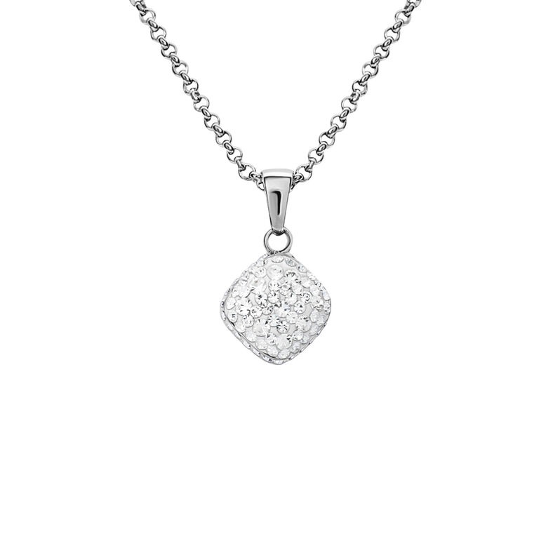 Collana Aura Acciaio Cristallo - Spannringe Damen | OROVIVO