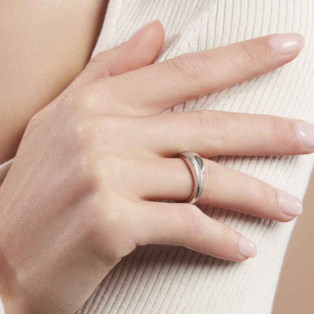 Damenring Silber 925 rhodiniert Dorita - Ringe Damen | OROVIVO