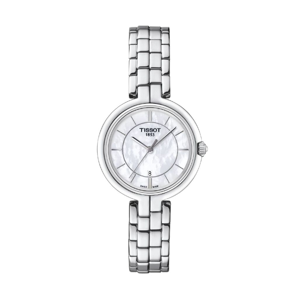 Tissot Damenuhr Flamingo T0942101111100 Quarz