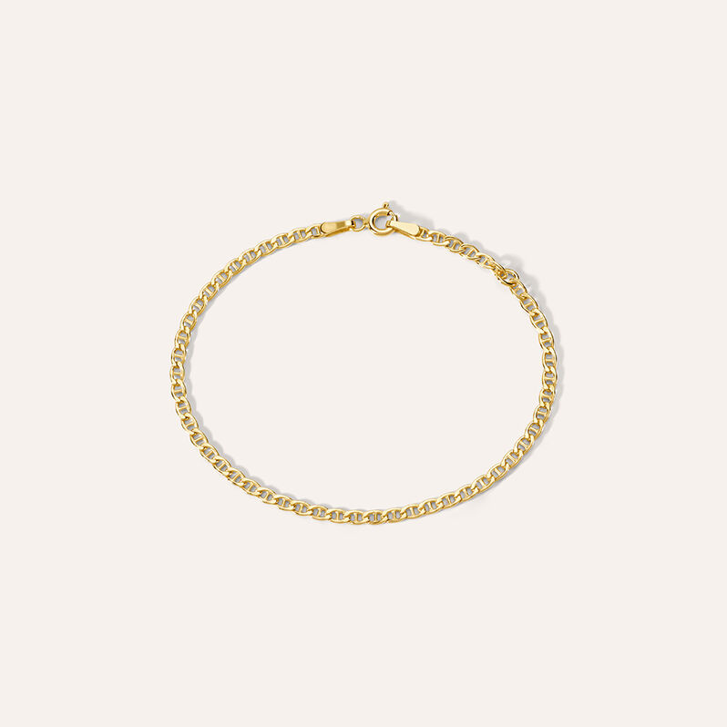 Bracciale Catena Mon Petit Oro Giallo - Spannringe Kinder | OROVIVO