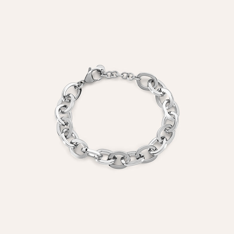 Bracciale Catena Moonlight Acciaio - Spannringe Damen | OROVIVO