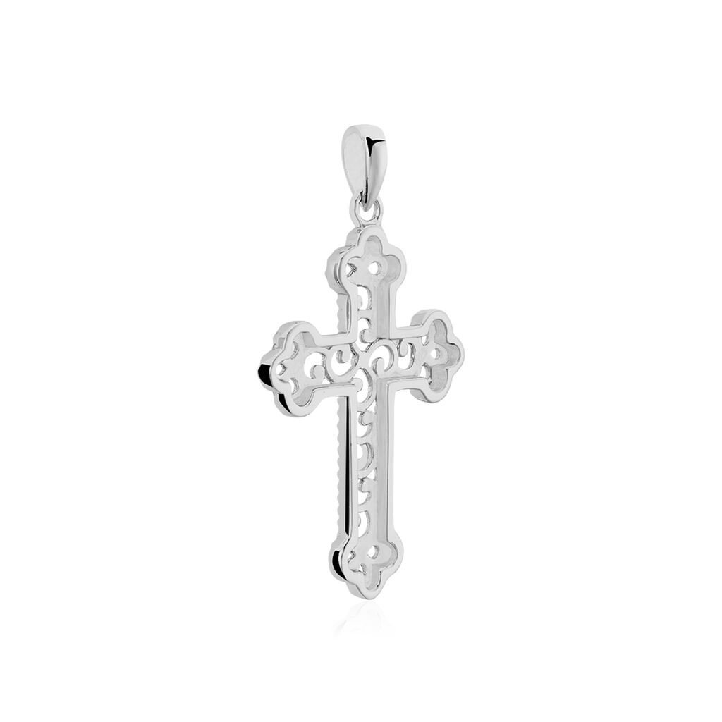 GESINE KREUZ 1 Damen Anh&auml;nger Silber 925 Religi&ouml;ses Kreuz