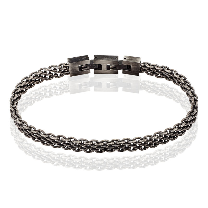 Bracelet Acier Vieilli - Spannringe Herren | OROVIVO
