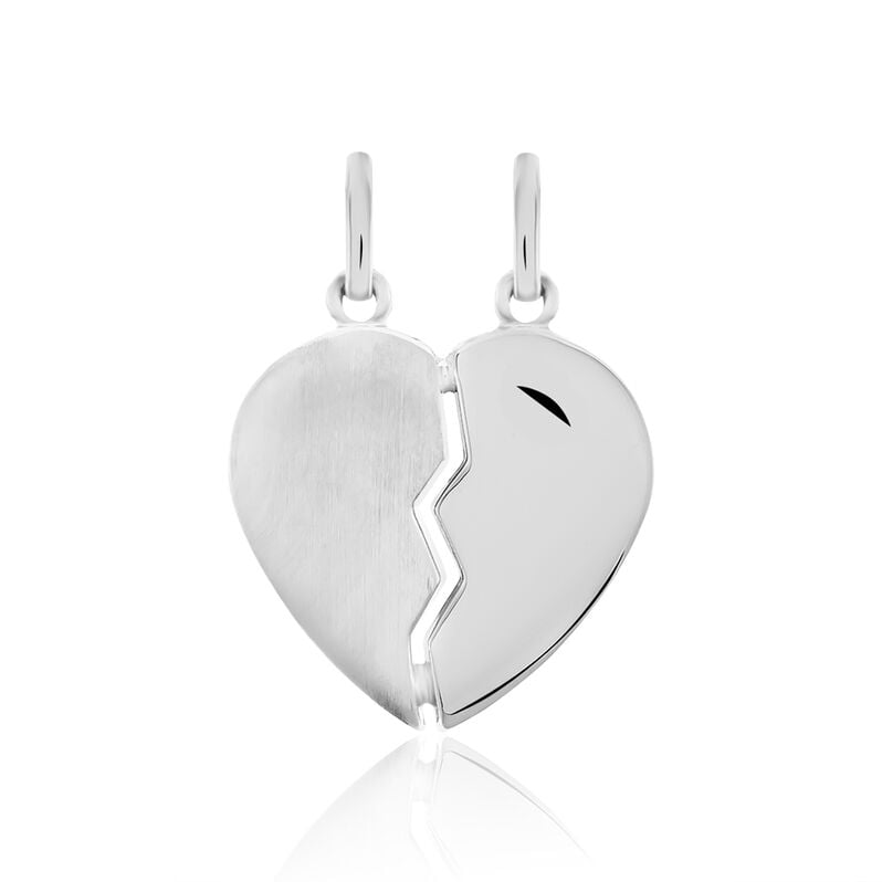 AXELIA HERZ 1 Damen Anh&auml;nger Silber 925 Herz - Anh&auml;nger mit Gravur Damen | OROVIVO