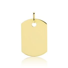 Kettenanhänger mit Gravur Gold 375 Sirona - Personalisierte Geschenke Unisex | OROVIVO