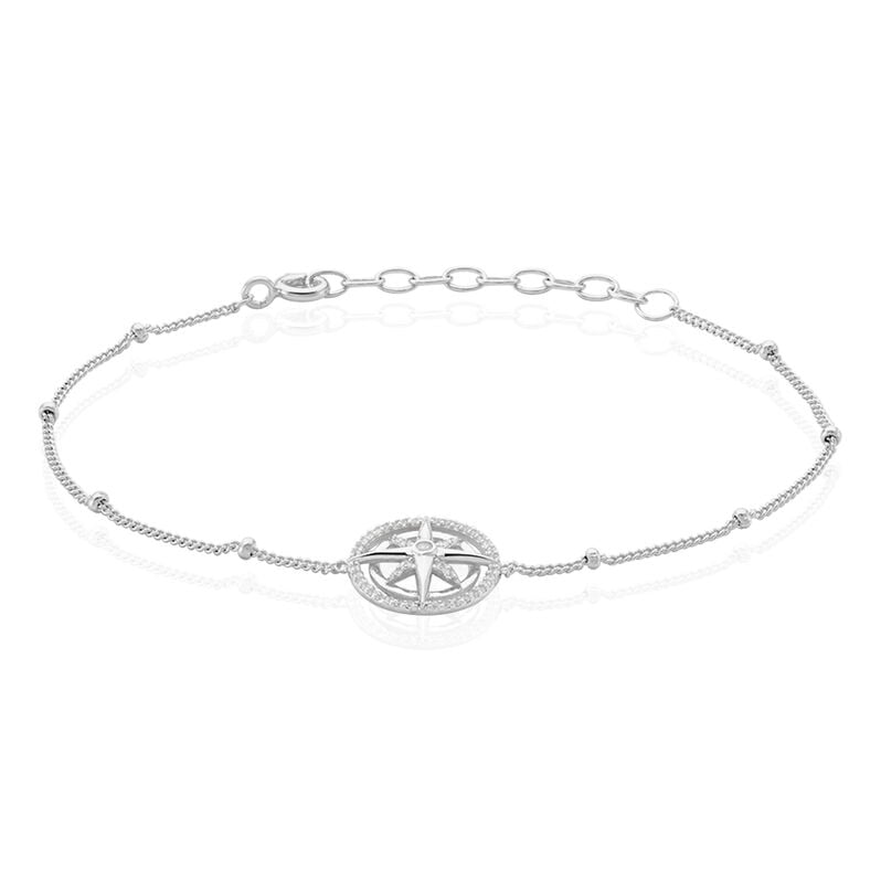 Bracelet Argent Weiss Armando Oxydes - Spannringe Damen | OROVIVO