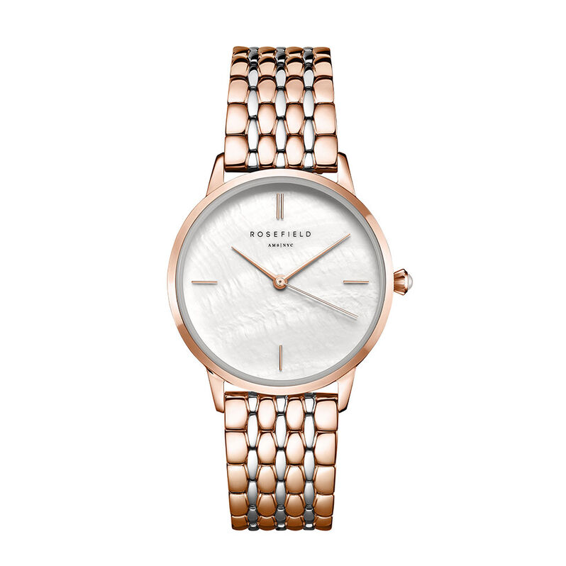 Montre Rosefield Pearl Edit Weiss - Spannringe Damen | OROVIVO