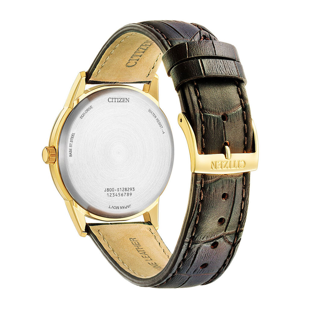 CITIZEN Damenuhr Leder AW0102-13AE Quarz - Armbanduhren Damen | OROVIVO