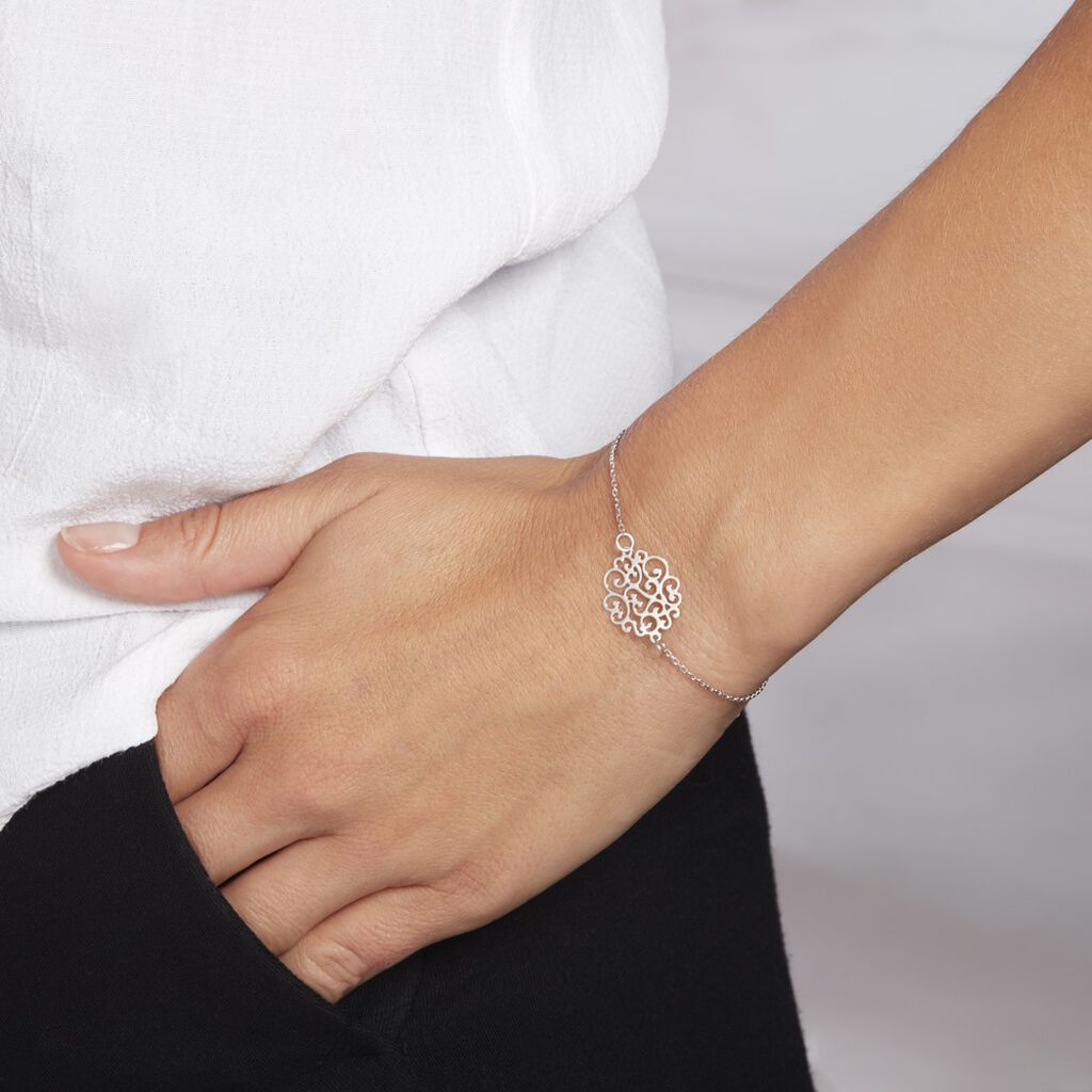 Bracelet Clara Argent  - Spannringe Damen | OROVIVO
