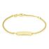 PANZER ID Kinder ID Armband Gold 375 (9 Karat) Rechteckig B 2,1 mm