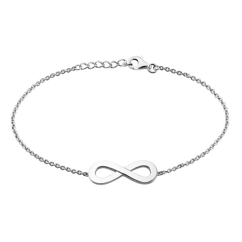 SVIRKA Damen Armband Silber 925 Unendlichkeit - Armb&auml;nder mit Anh&auml;nger Damen | OROVIVO