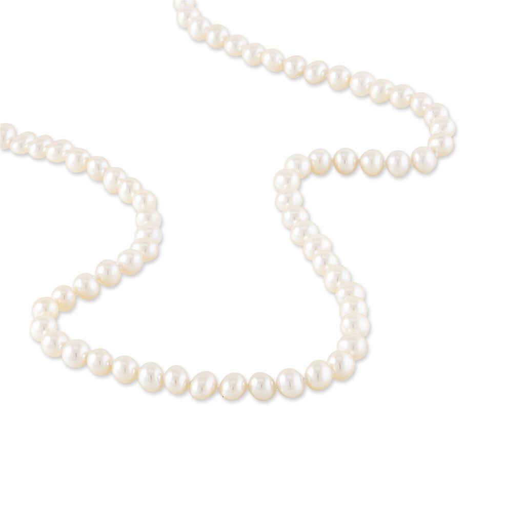 Collier Kanwal Or Jaune Perle De Culture - Spannringe Damen | OROVIVO