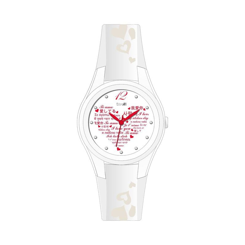 Solo tempo Love edition in silicone - Spannringe Damen | OROVIVO