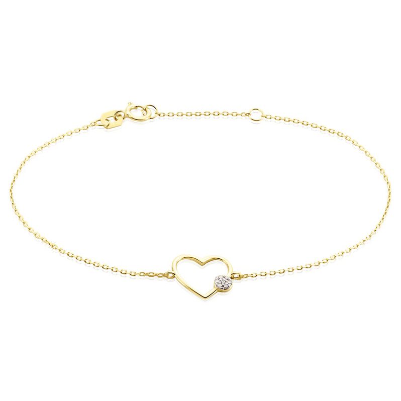 Bracelet Or Jaune Thedala Diamant - Spannringe Damen | OROVIVO