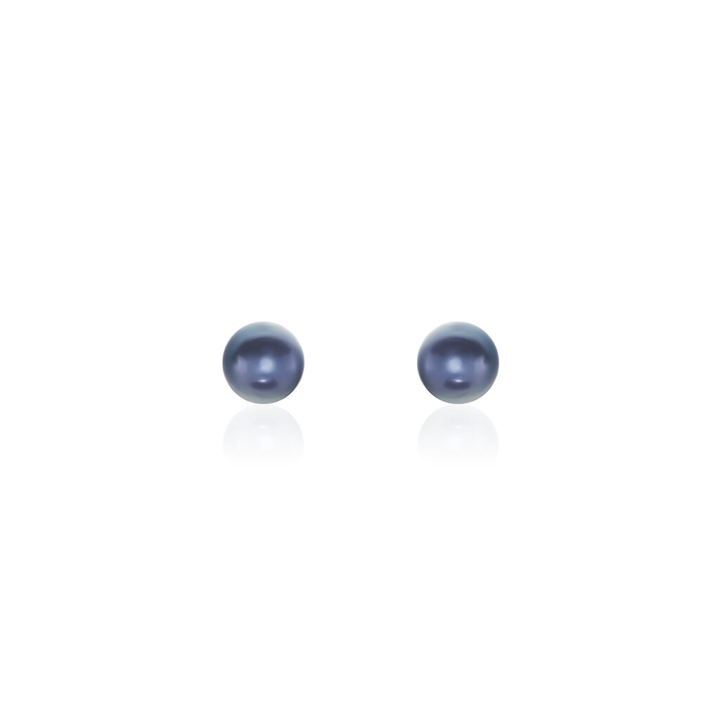Damen Perlenohrringe Gold 375 Zuchtperle 5-5,5mm - Ohrstecker Damen | OROVIVO