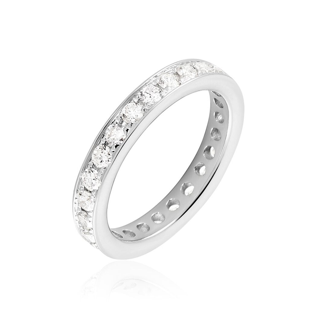 Sue Damen Ring Wei&szlig;gold 585 (14 Karat) Diamant Wei&szlig; 1,04 ct