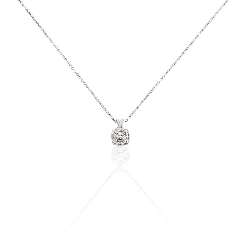 Collier Or Weiss Abani Forme Carree - Spannringe Damen | OROVIVO