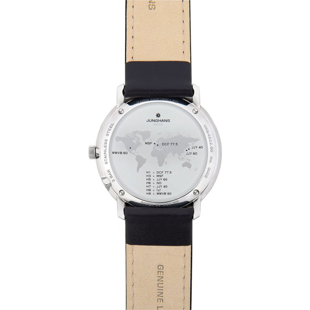 JUNGHANS Herrenuhr Mega Max Bill 58/4820.02 Quarz - Armbanduhren Herren | OROVIVO