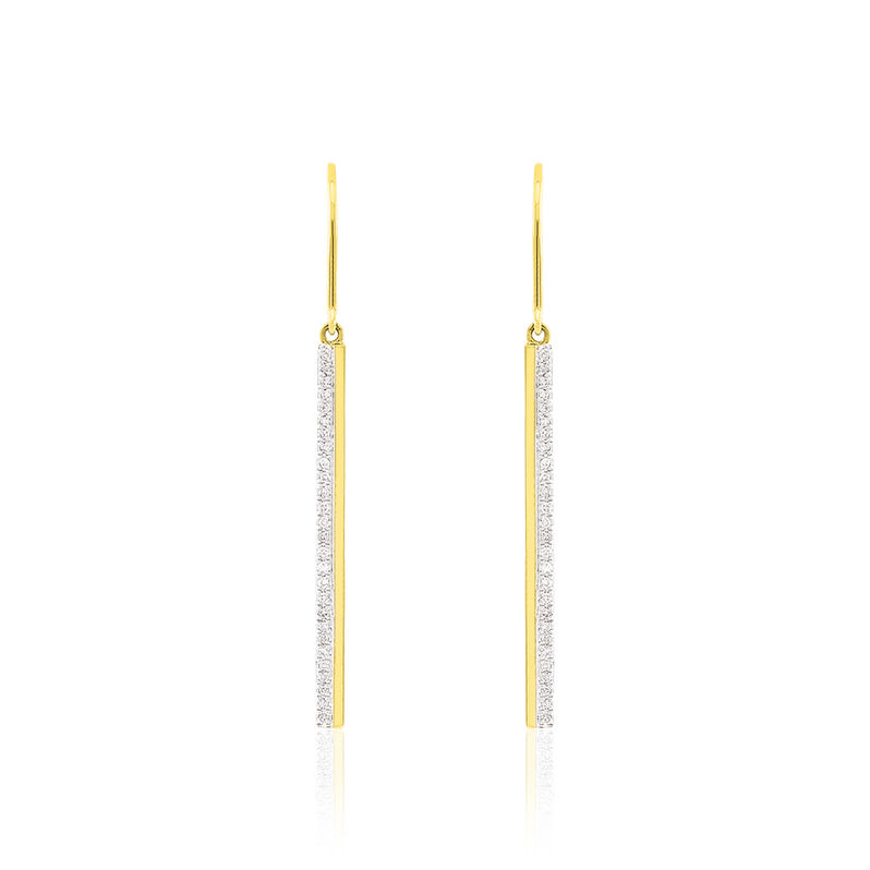 Boucles D'oreilles Lisa Or Jaune - Spannringe Damen | OROVIVO
