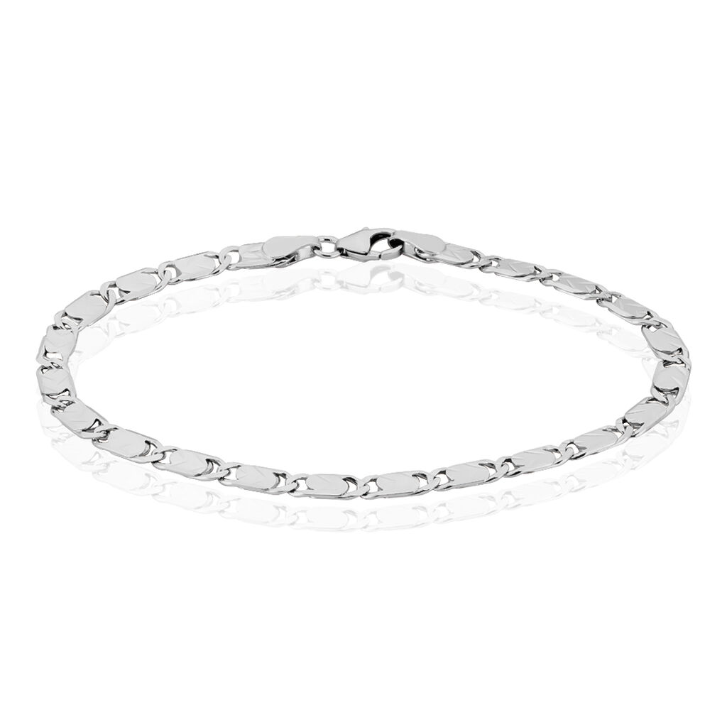 🦚 Damenarmband Silber 925, Armkette ohne Stein