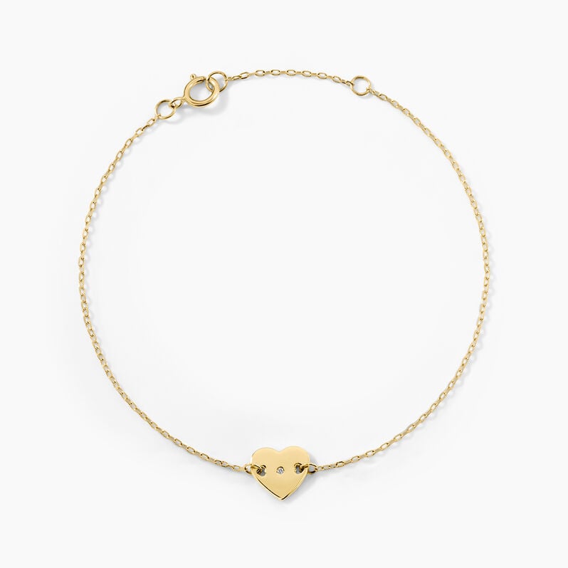 Bracelet Brahma Or Jaune Diamant - Spannringe Damen | OROVIVO