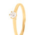 CHARLENE Damen Ring Gold 585 (14 Karat) Diamant Wei&szlig; 0,15 ct B 1,6 mm