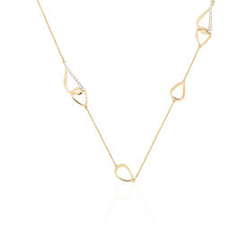 Damen Halskette Vergoldet Zirkonia - Ketten mit Anhänger Damen | OROVIVO