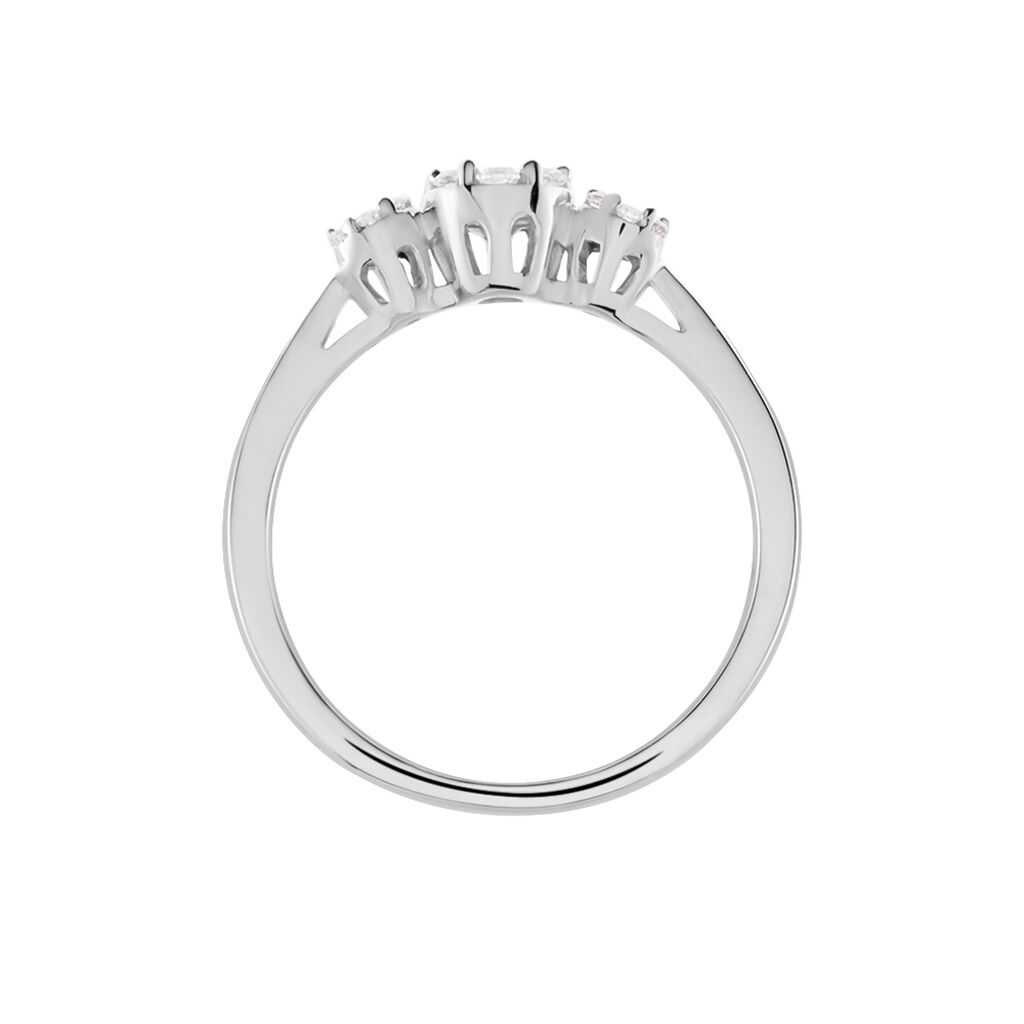 Damen Ring Silber 925 Zirkonia Trio Nika - Ringe mit Stein Damen | OROVIVO