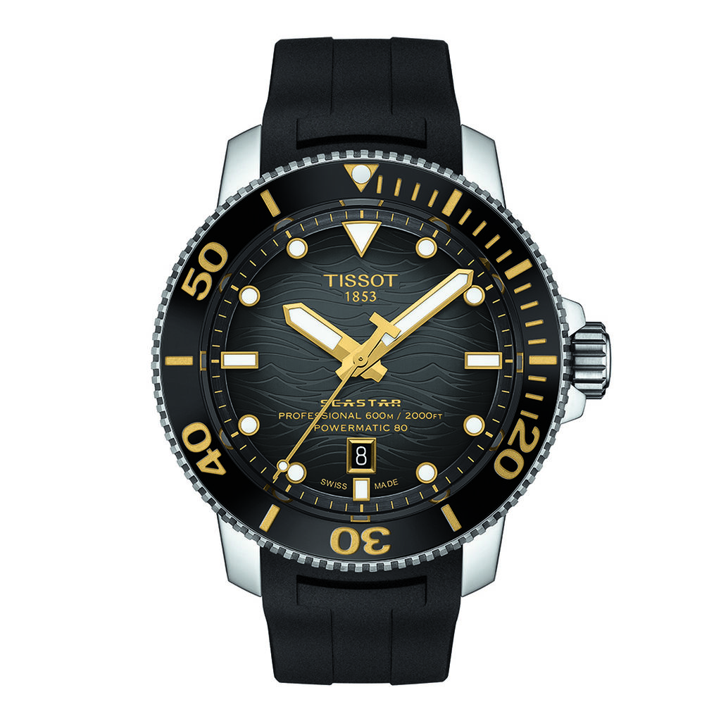 TISSOT Herrenuhr Tissot Seastar 200 T1206071744101 Automatik - Armbanduhren Herren | OROVIVO