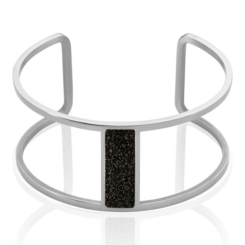 Bracelet Manchette Acier Weiss Maria - Spannringe Damen | OROVIVO