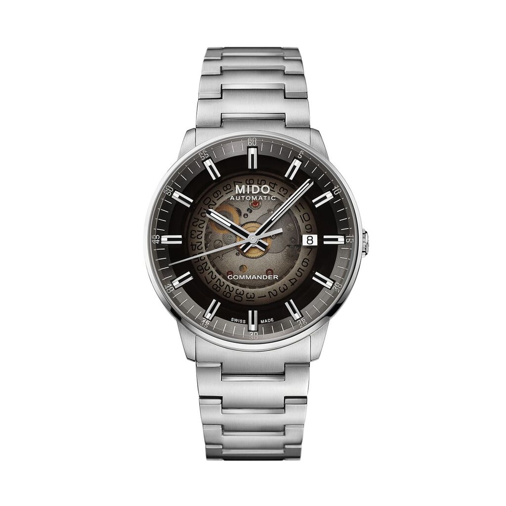 🦚 Mido Herrenuhr Commander Gradient M0214071141100, Uhr ohne Stein