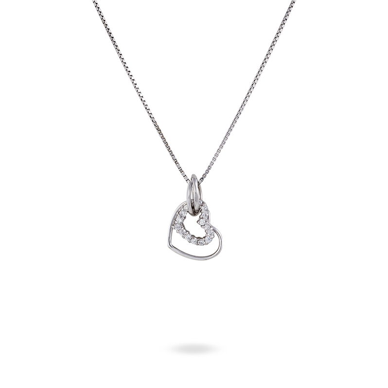 Collier Stellina Argent Blanc Oxyde De Zirconium - Spannringe Damen | OROVIVO