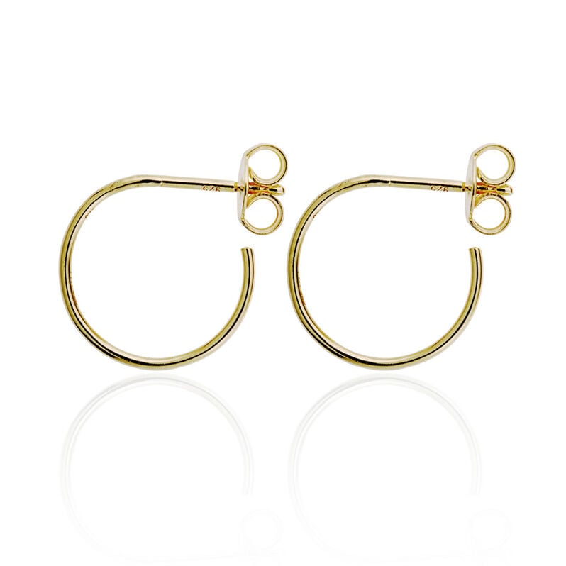 Mariane Damen Creolen Silber vergoldet 925 - Creolen Damen | OROVIVO