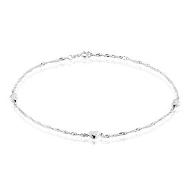 Damen Fußkettchen Silber 925 Herz - Fussketten Damen | OROVIVO