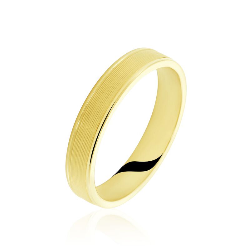 Alliance Zeus Ruban Plat Or Jaune - Spannringe Familie | OROVIVO