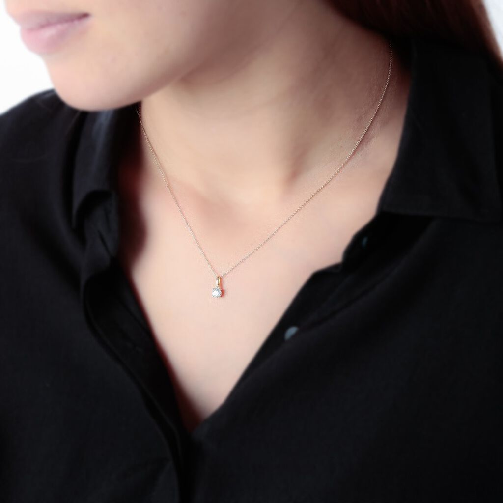 Pendentif Victoria Or Jaune Diamant - Spannringe Damen | OROVIVO