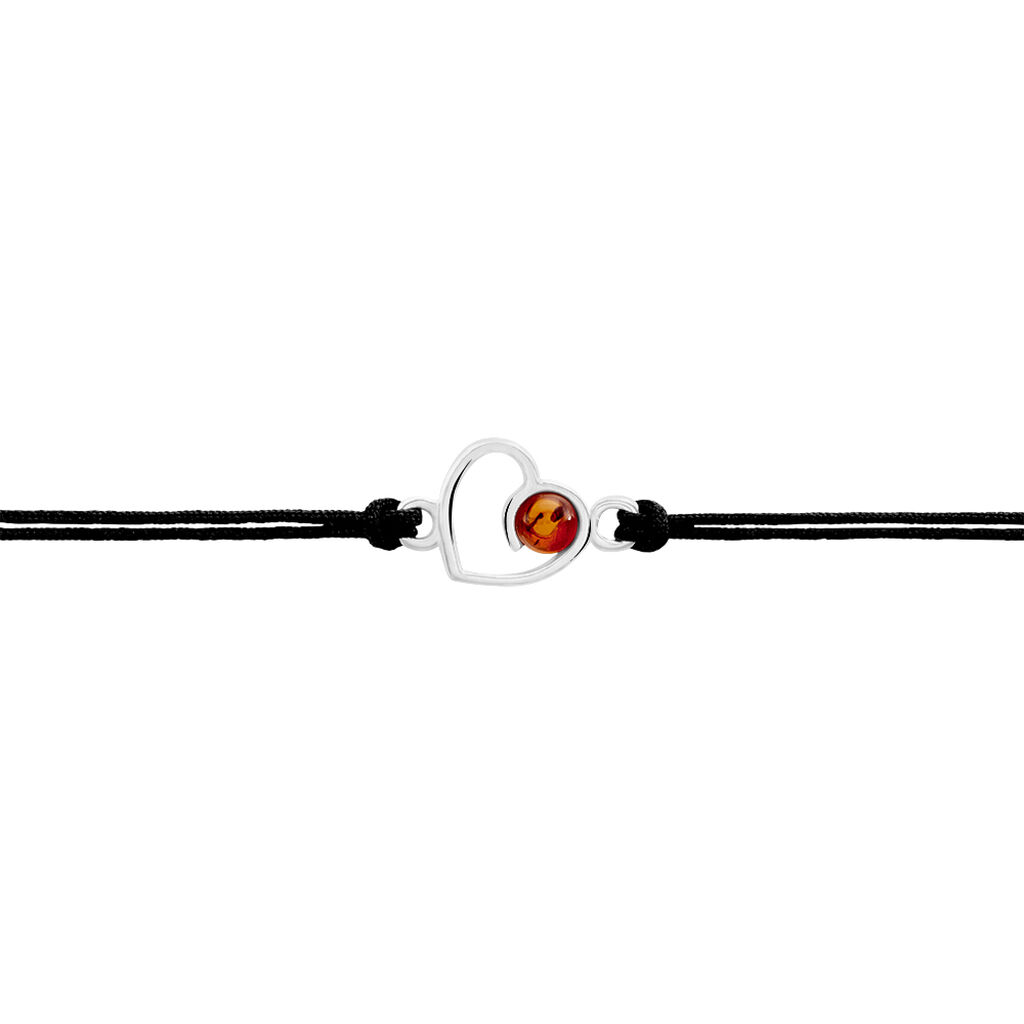 Bracelet Argent Et Ambre - Spannringe Damen | OROVIVO