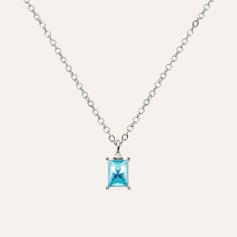 Collana Punto Luce Violet Ottone Cristallo - Spannringe Damen | OROVIVO