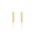 Damen Creolen Gold 333 Zirkonia  - Creolen Damen | OROVIVO