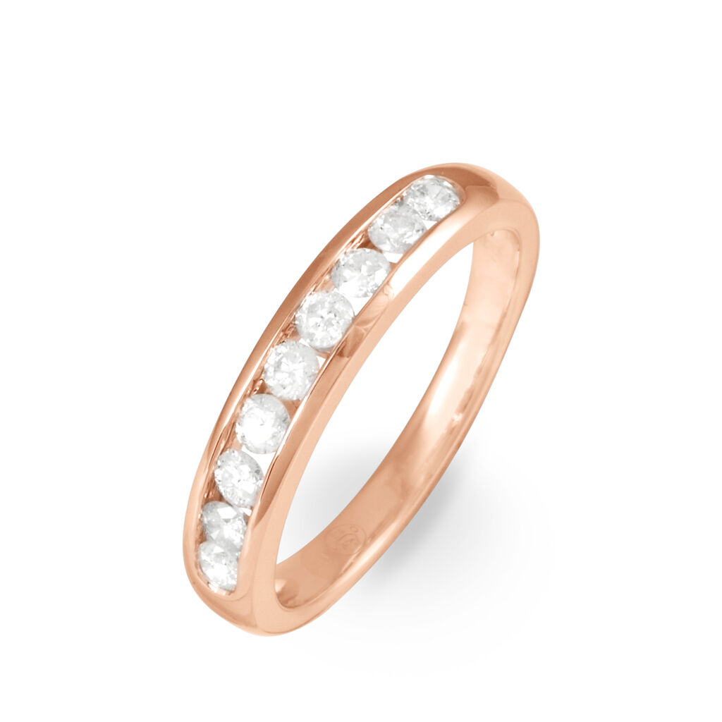 Alliance Giulia Or Rose Diamant - Spannringe Damen | OROVIVO